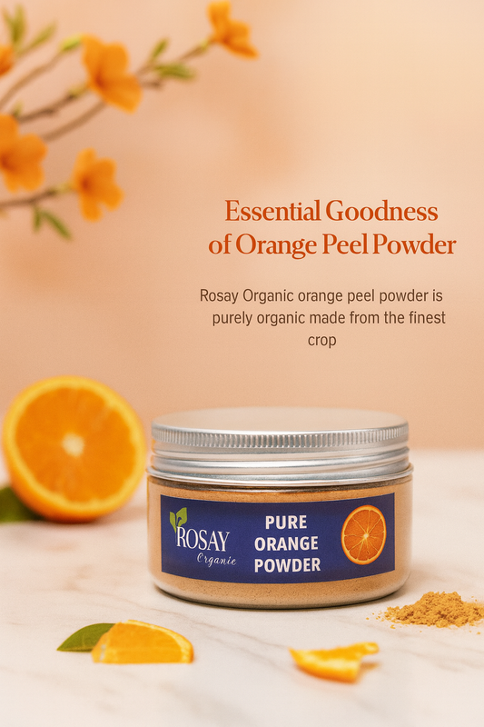 Pure orange peel powder